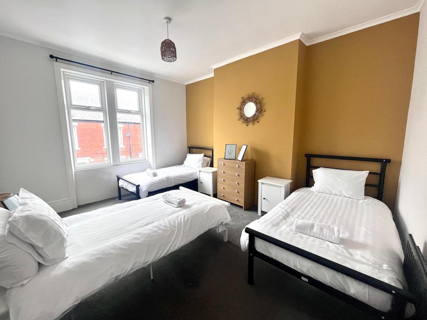 3 Bdrm Close To Beach&City North Shields Bagian luar foto